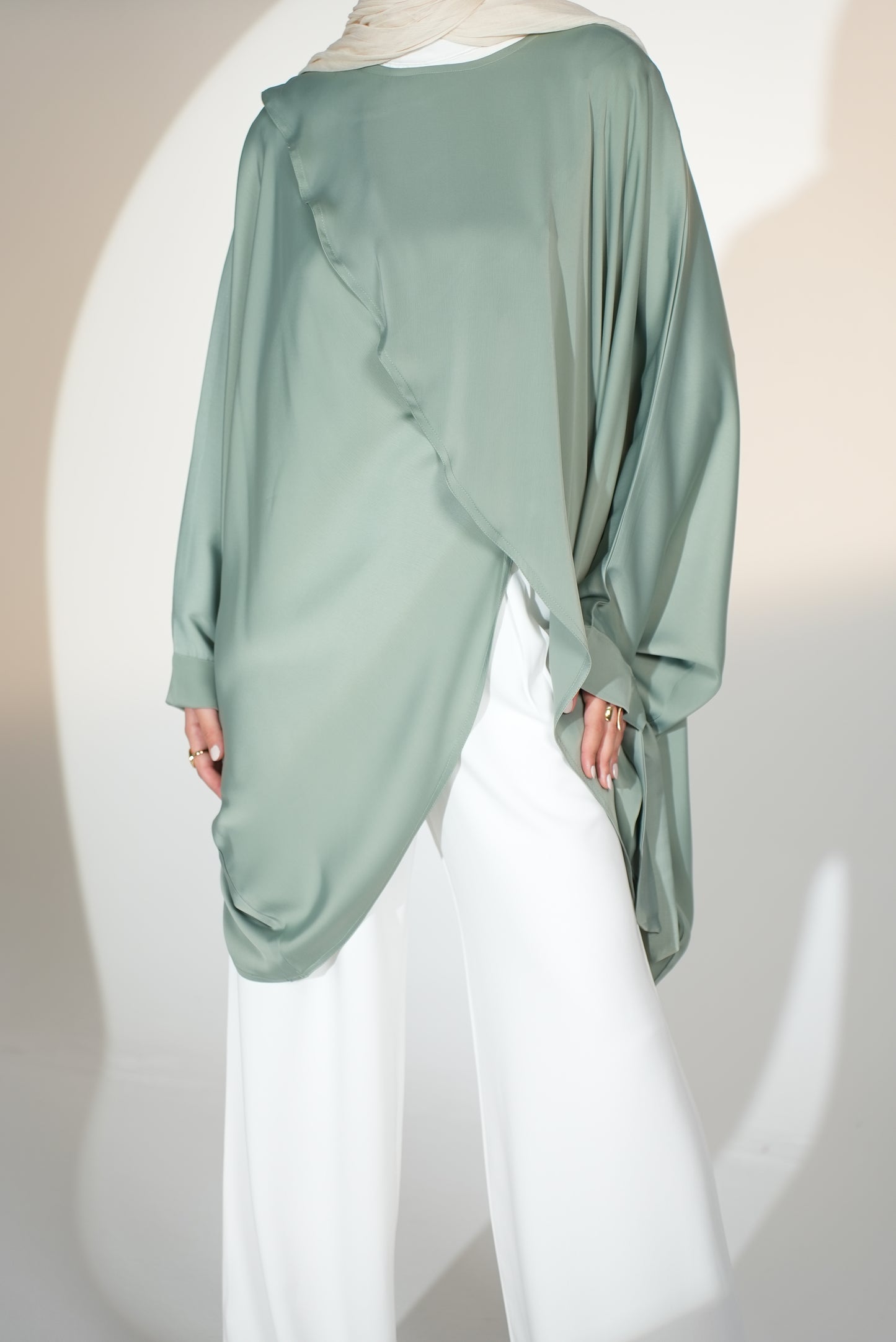 Lilly top in pistachio