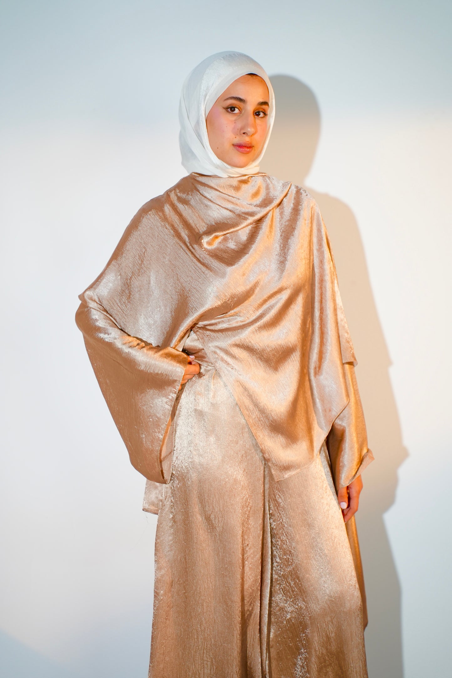 Head Turner Set in Creamy Peach