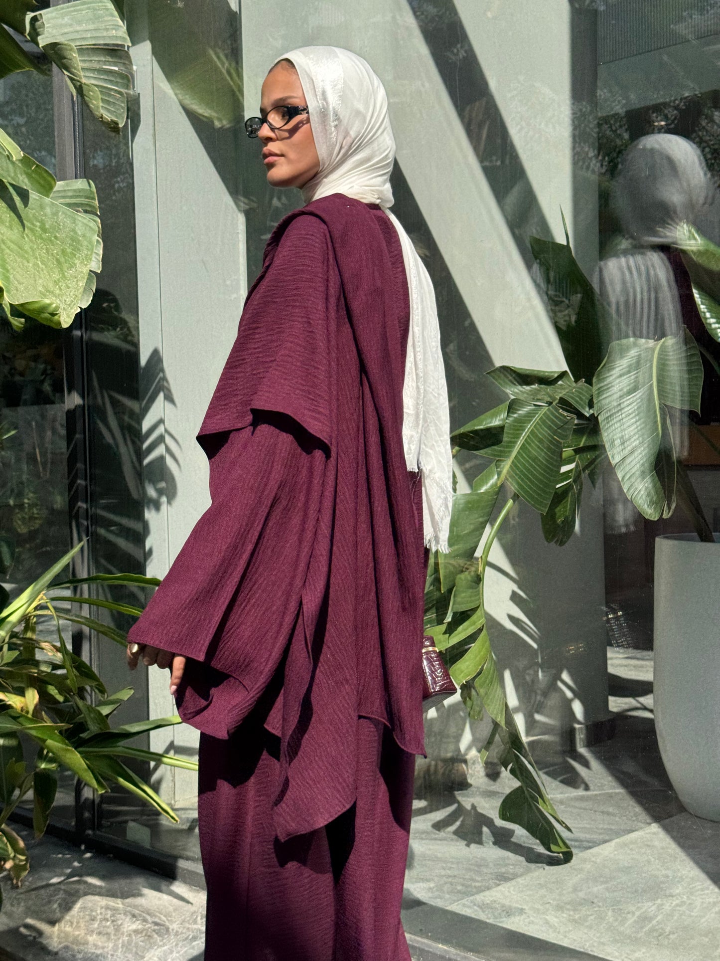 Head Turner Set in Burgundy}