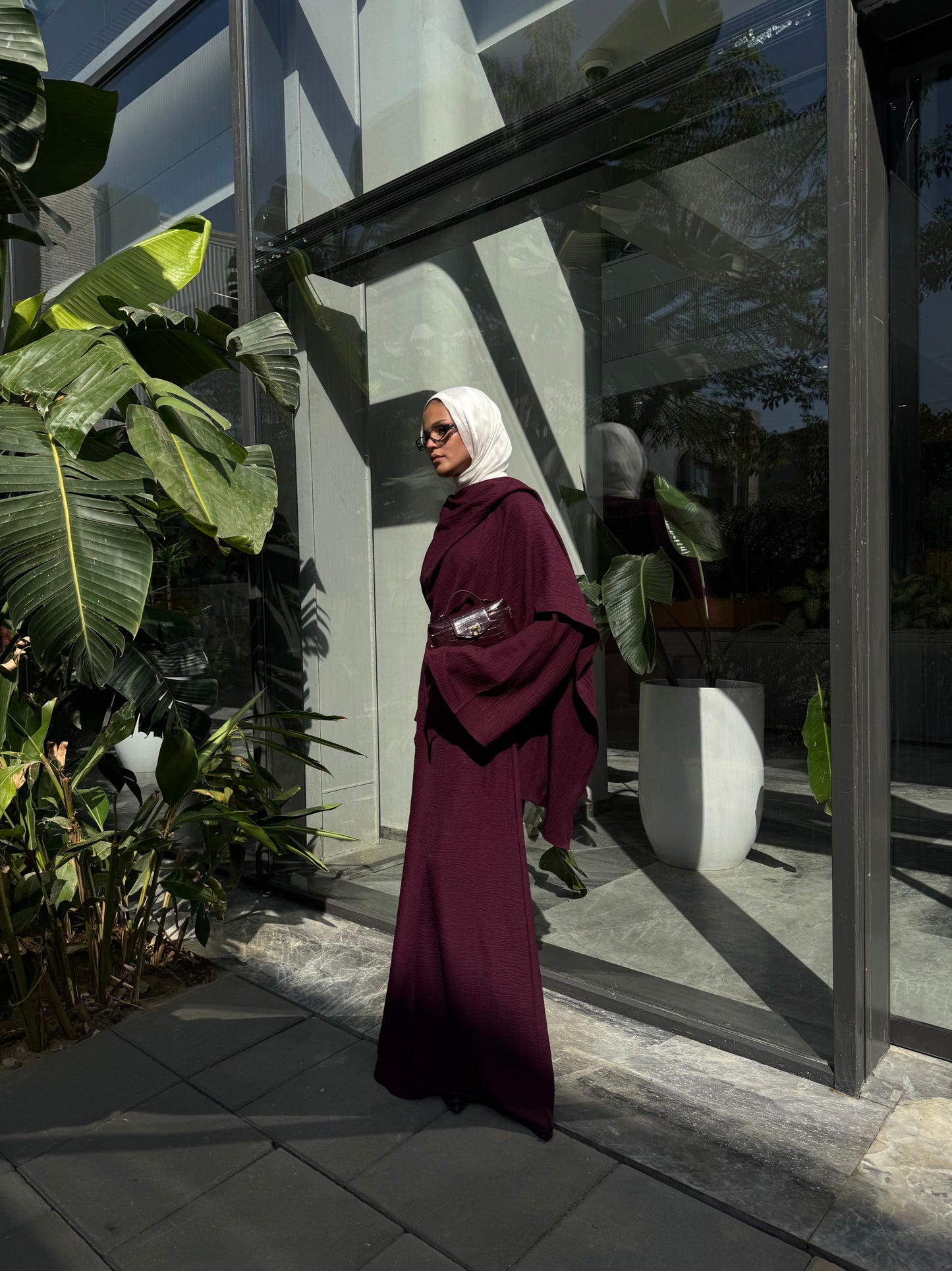 Head Turner Set in Burgundy}