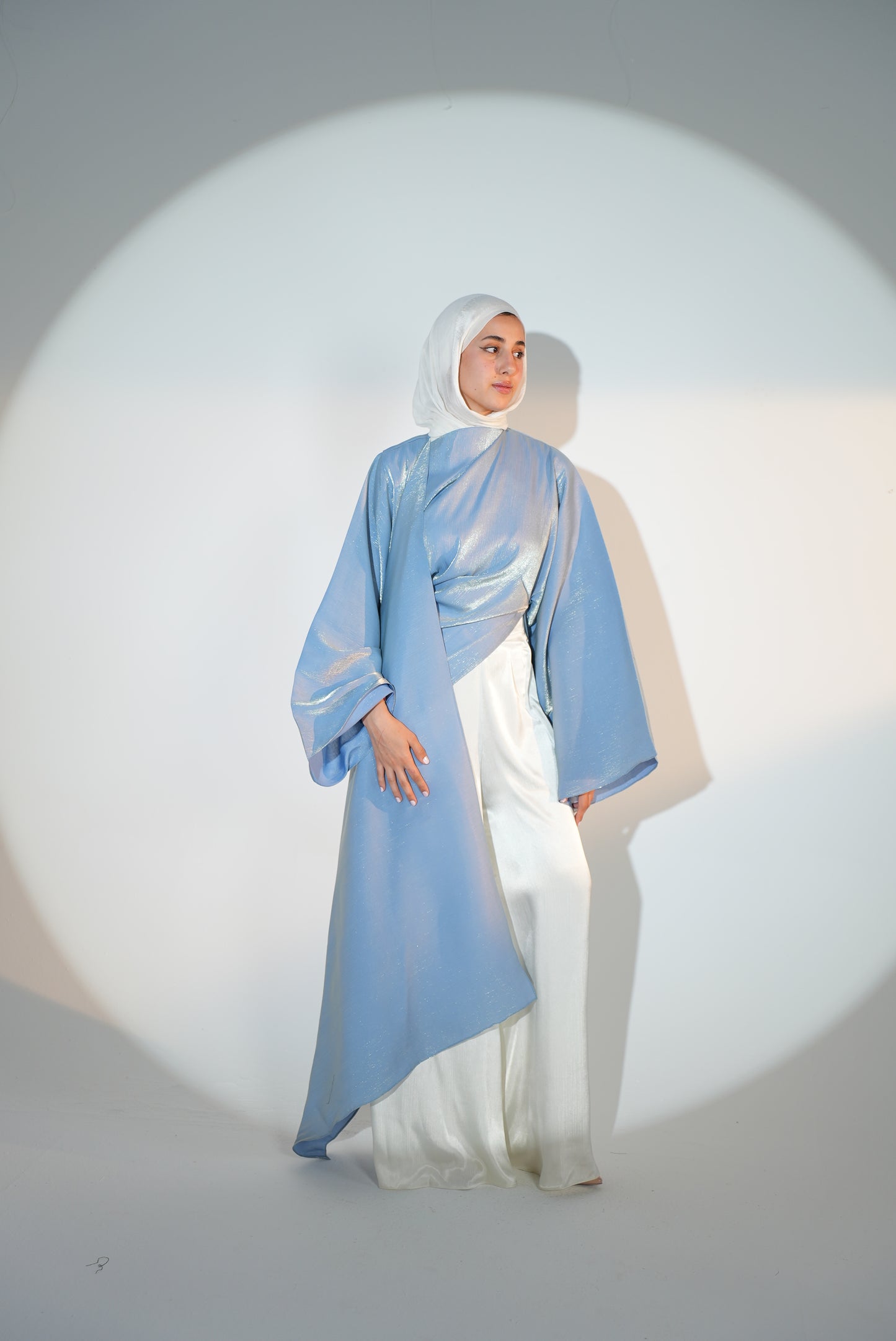 Head Turner top in Sky Blue Limited Edition