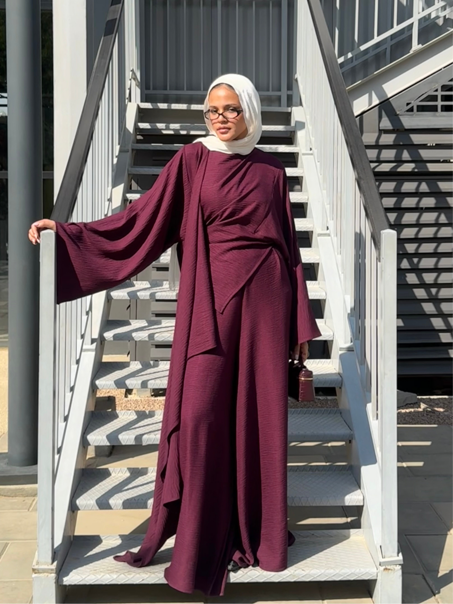 Head Turner Set in Burgundy}