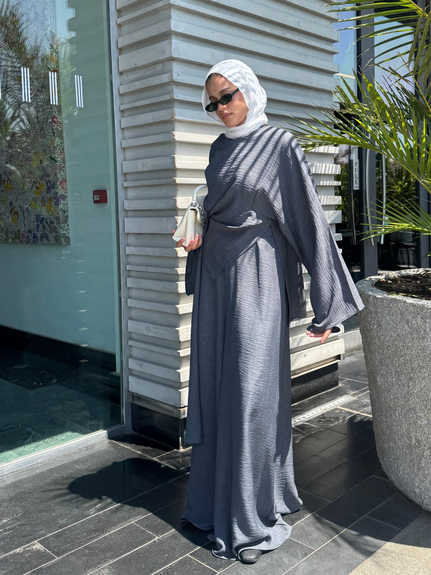 Must Have Skirt Pants in Grey