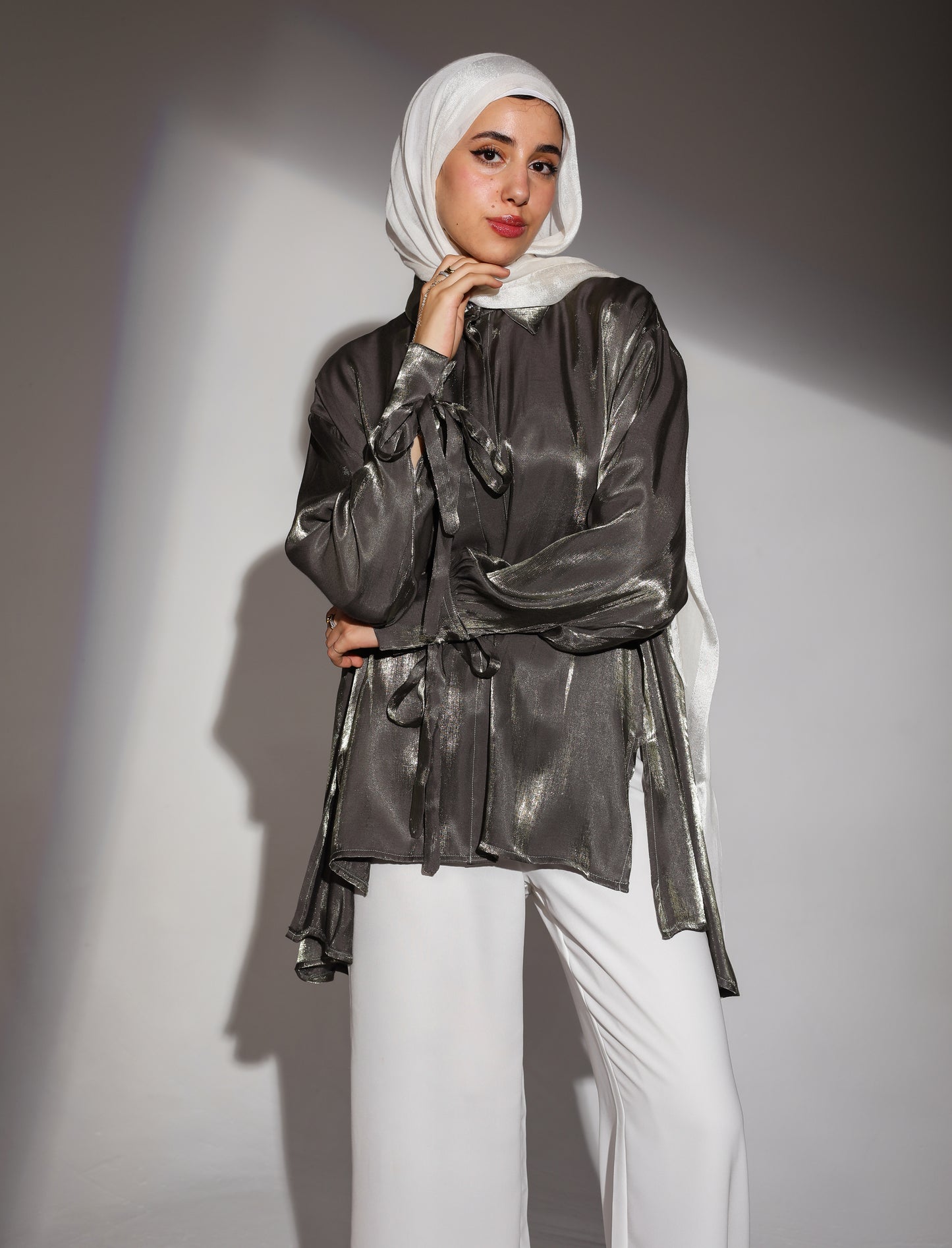 Greyish Olive Kelly Top