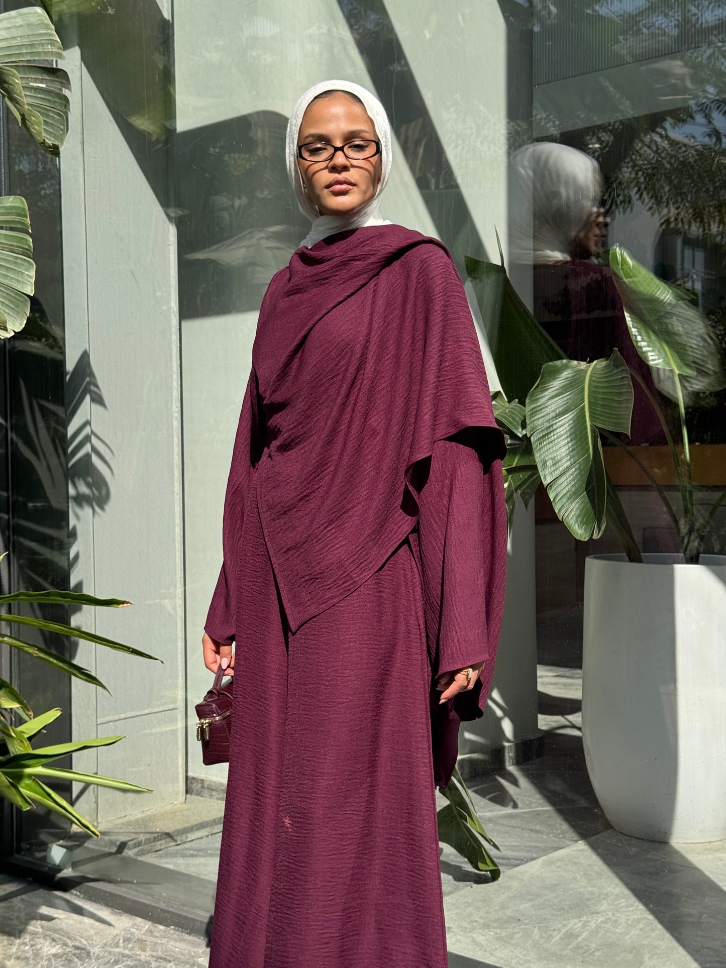 Head Turner Set in Burgundy}