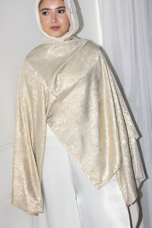 Head Turner Top in Champagne Gold