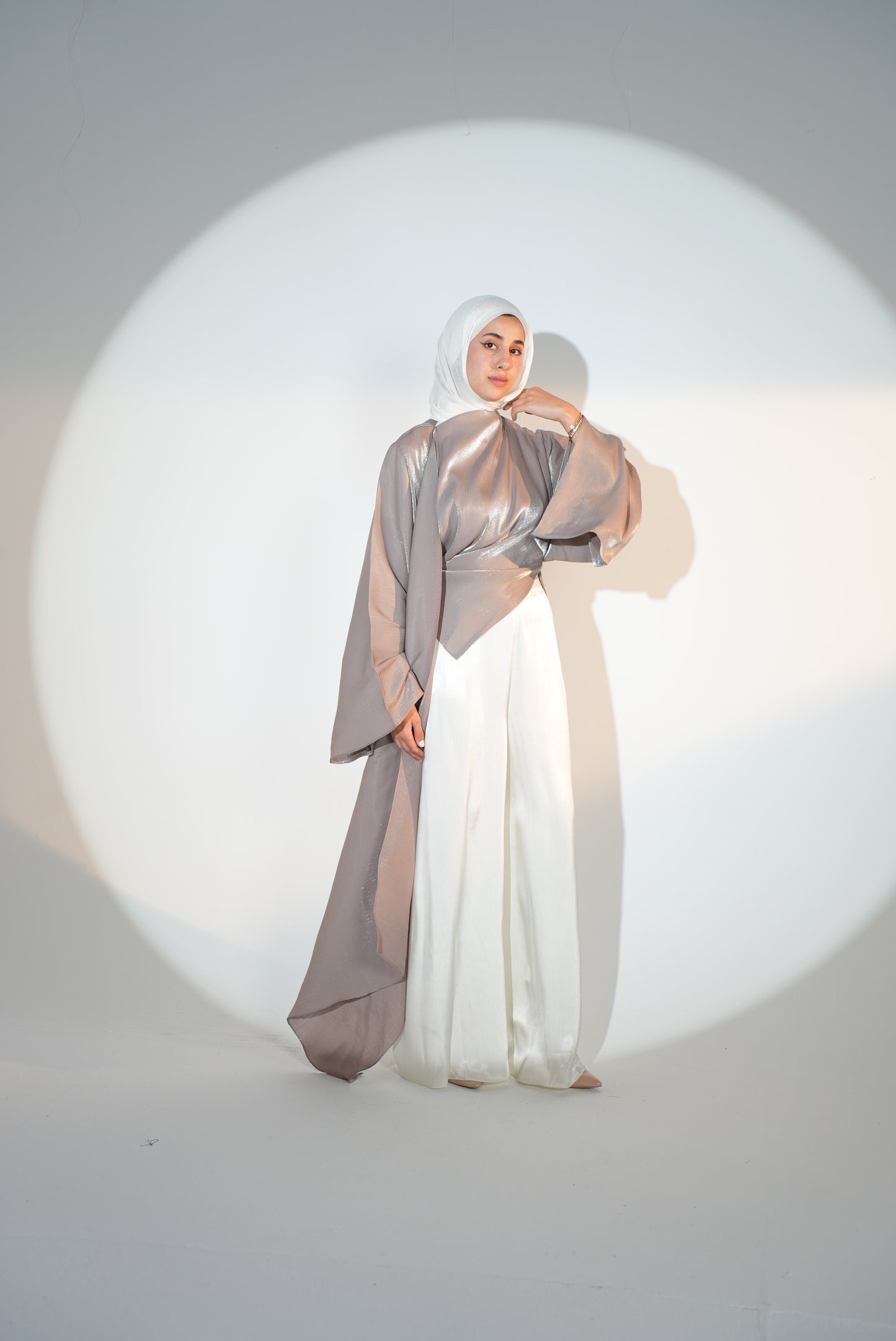 Head Turner Top in Muted Nude Limited Edition