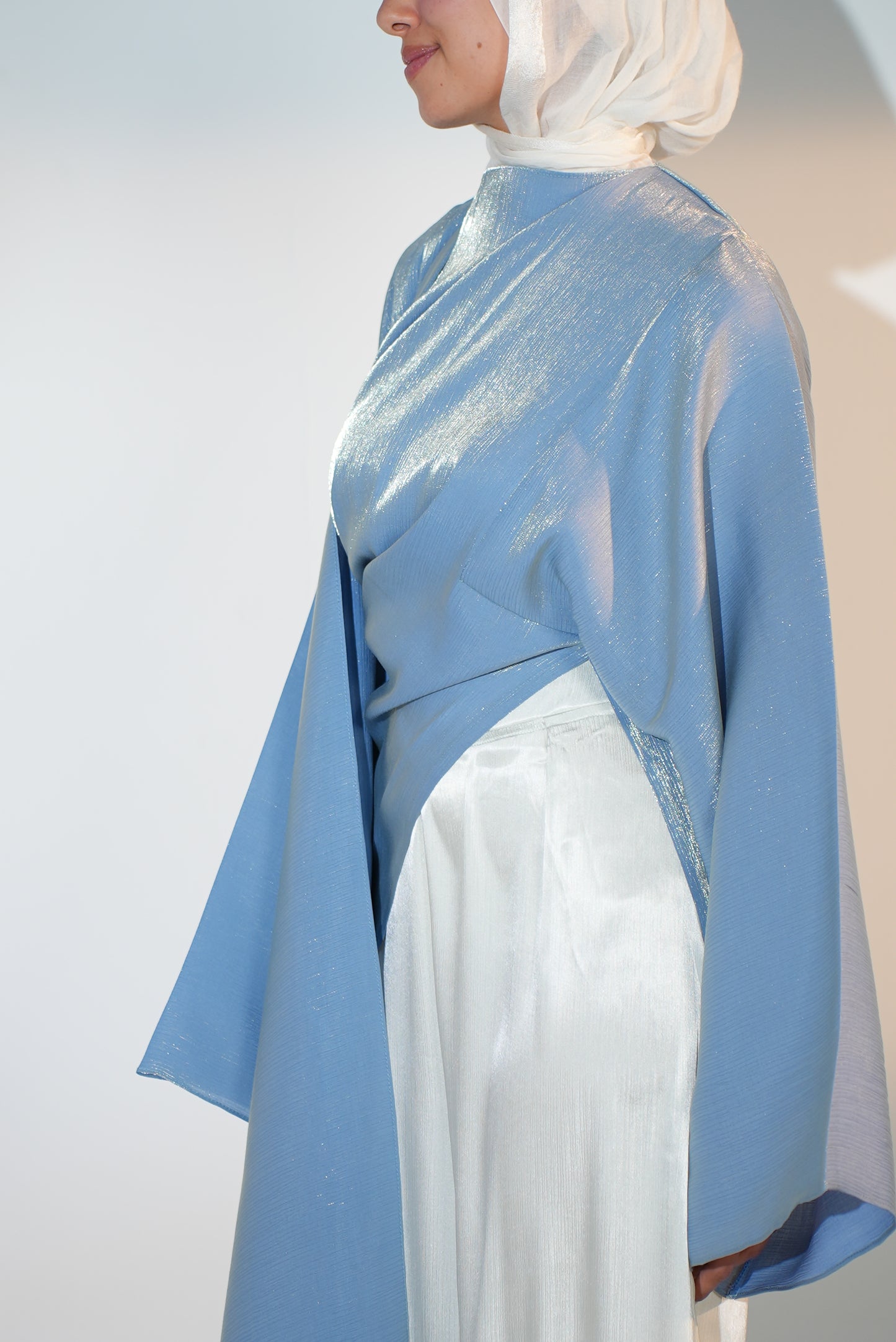 Head Turner top in Sky Blue Limited Edition