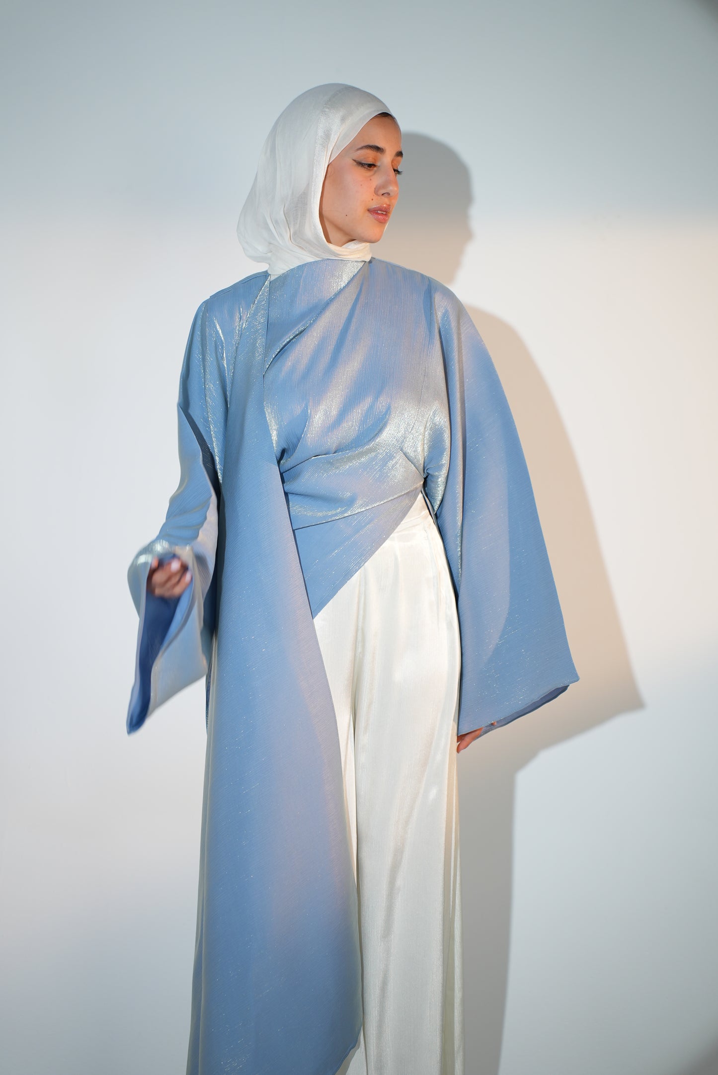 Head Turner top in Sky Blue Limited Edition
