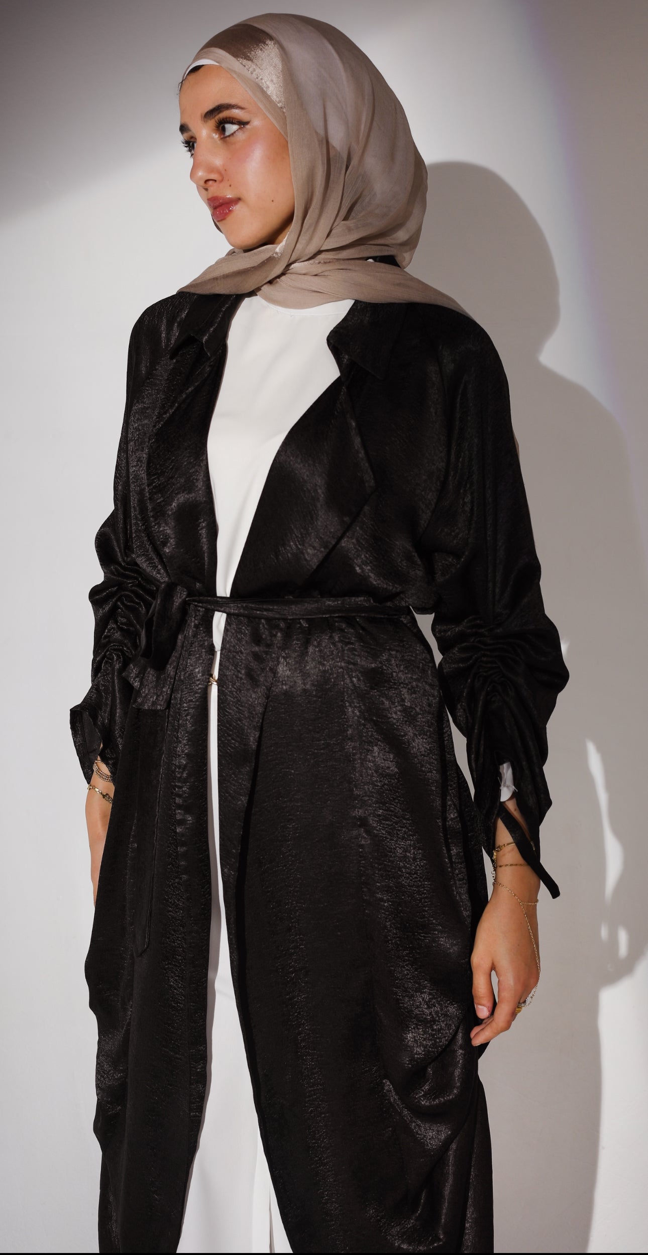 JAYLA Drawstring trench