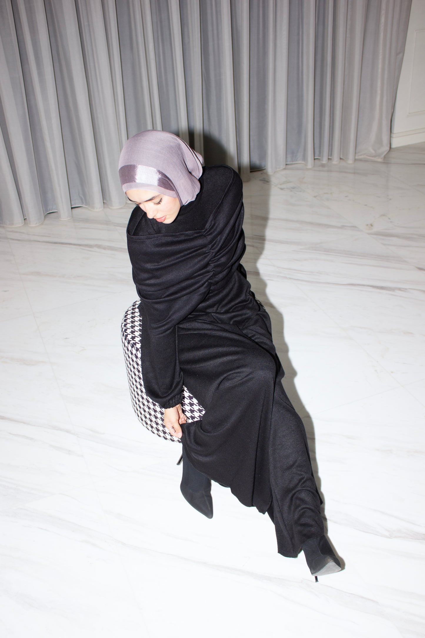 Bandeau Shawl 3-piece Soft Winter Set