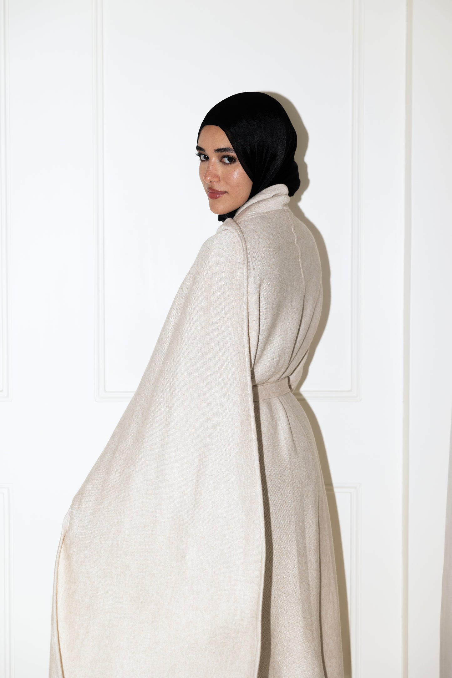 Valaya Shawl Long-Line Cardigan