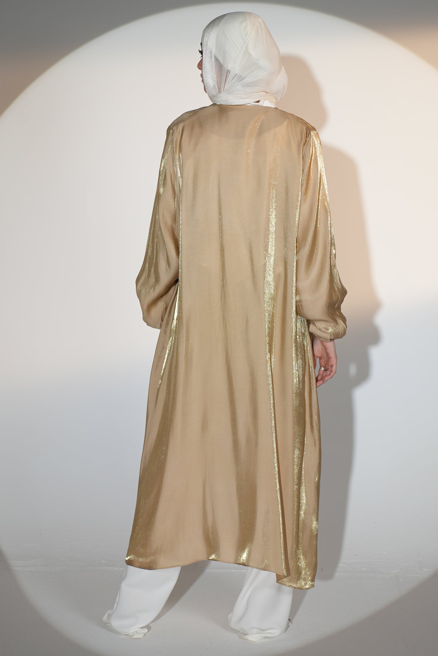 Shimmer Emilia Kaftan in Gold