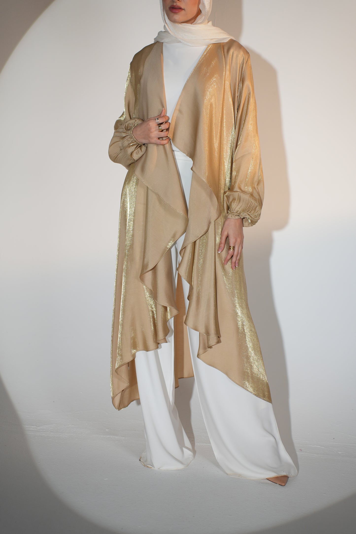 Shimmer Emilia Kaftan in Gold