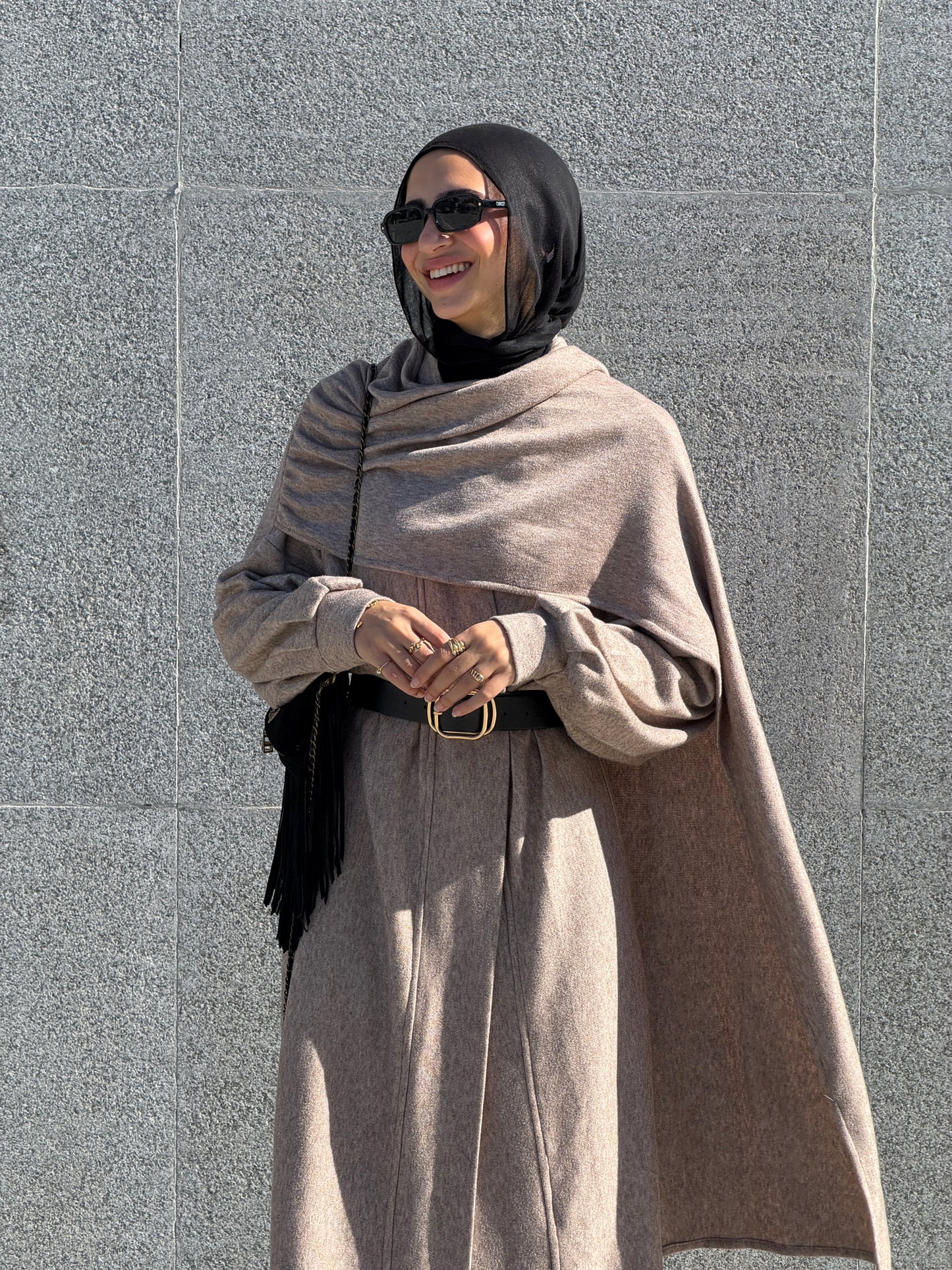 Valaya Cardigan in Medium Beige