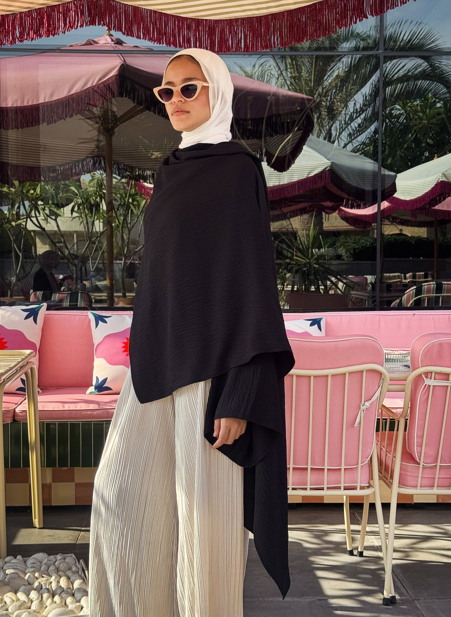 The Head Turner Top in Black