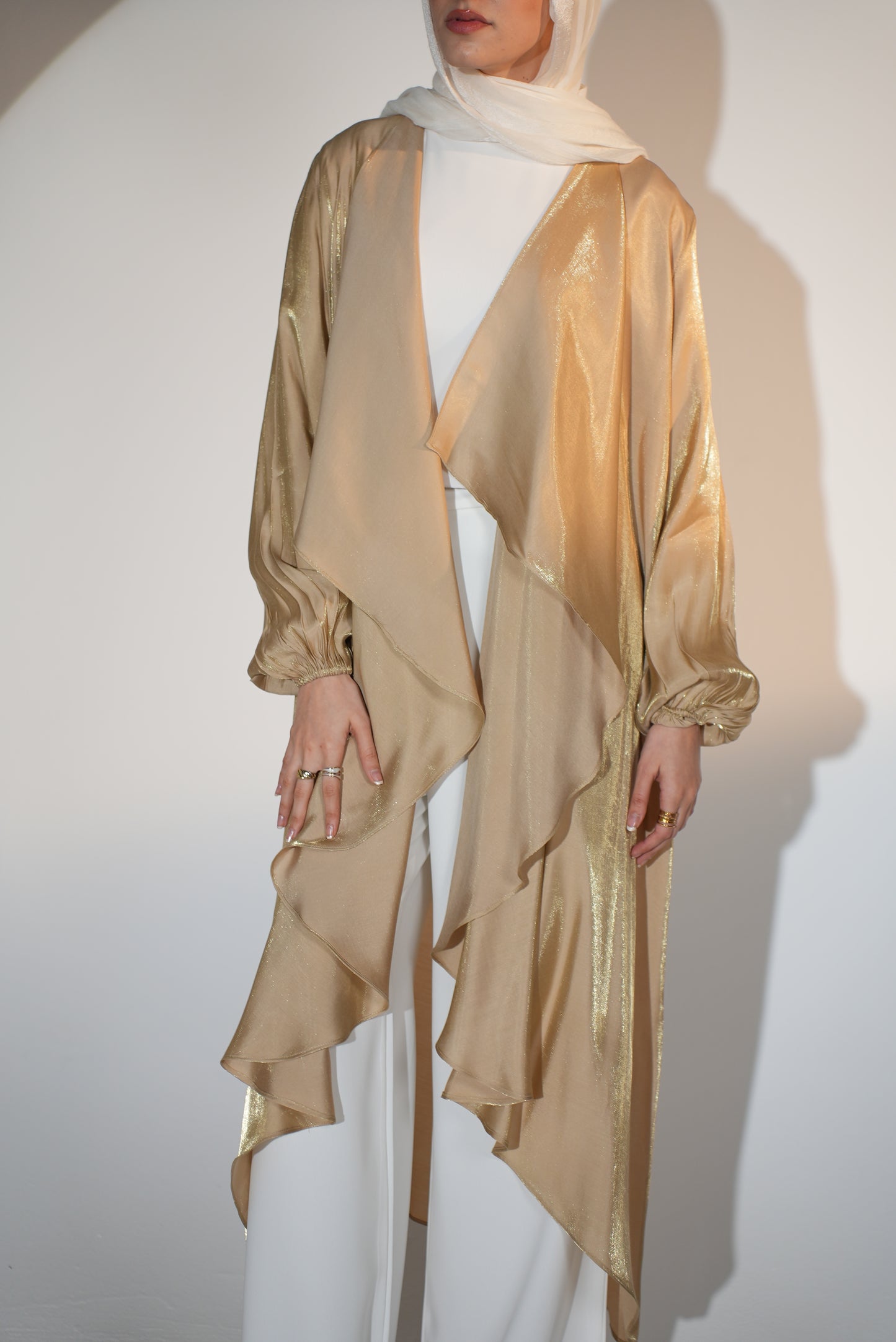 Shimmer Emilia Kaftan in Gold