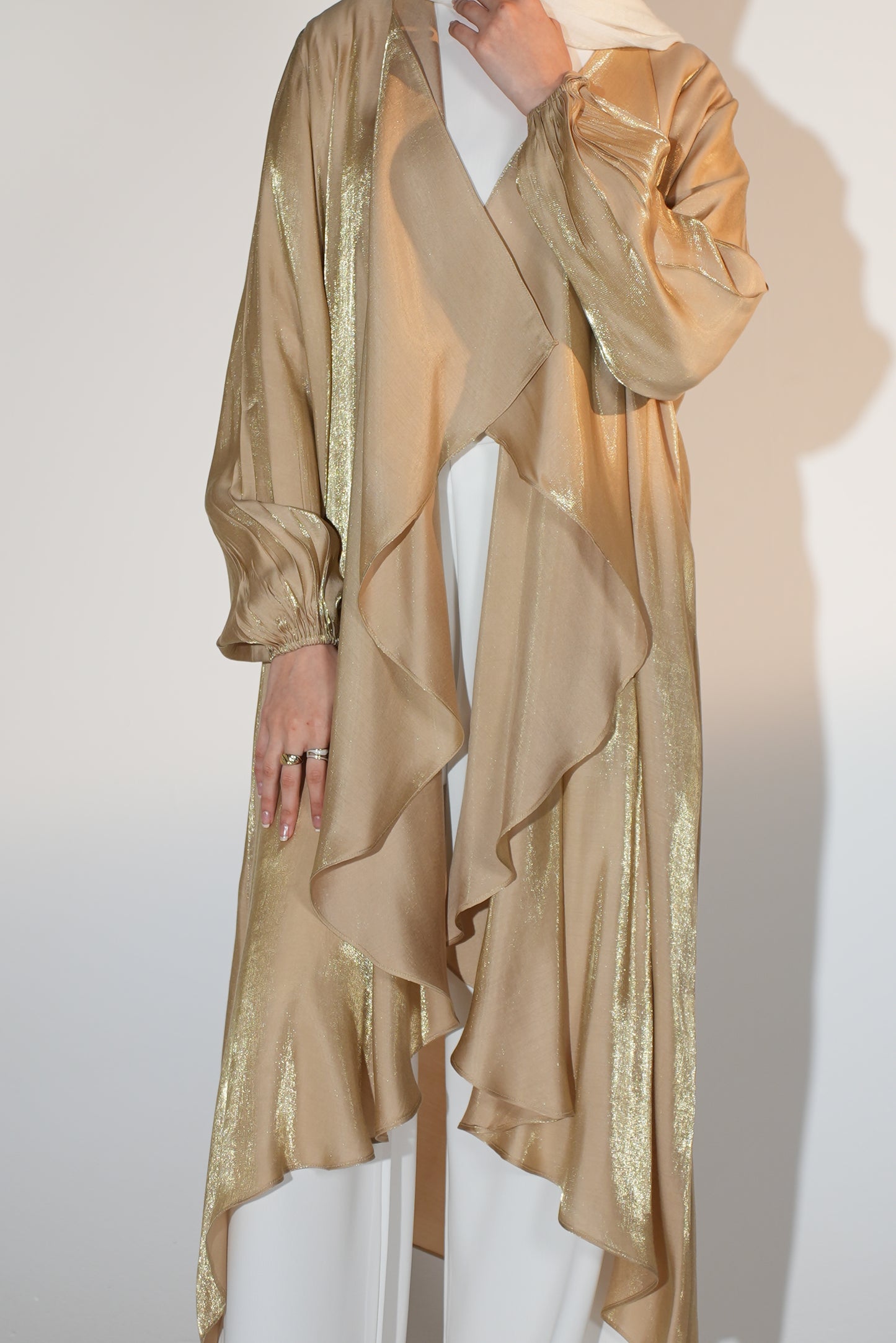 Shimmer Emilia Kaftan in Gold