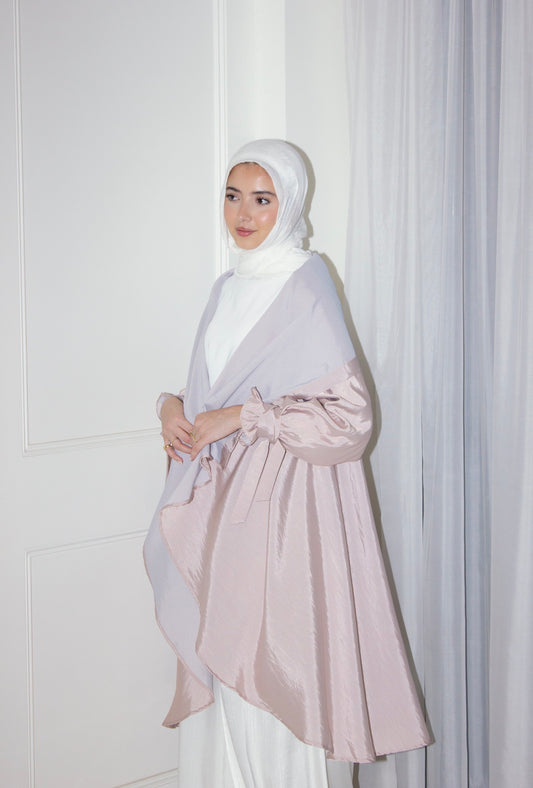 Marlyn Round Trench in PinkxBabyBlue Limited Edition
