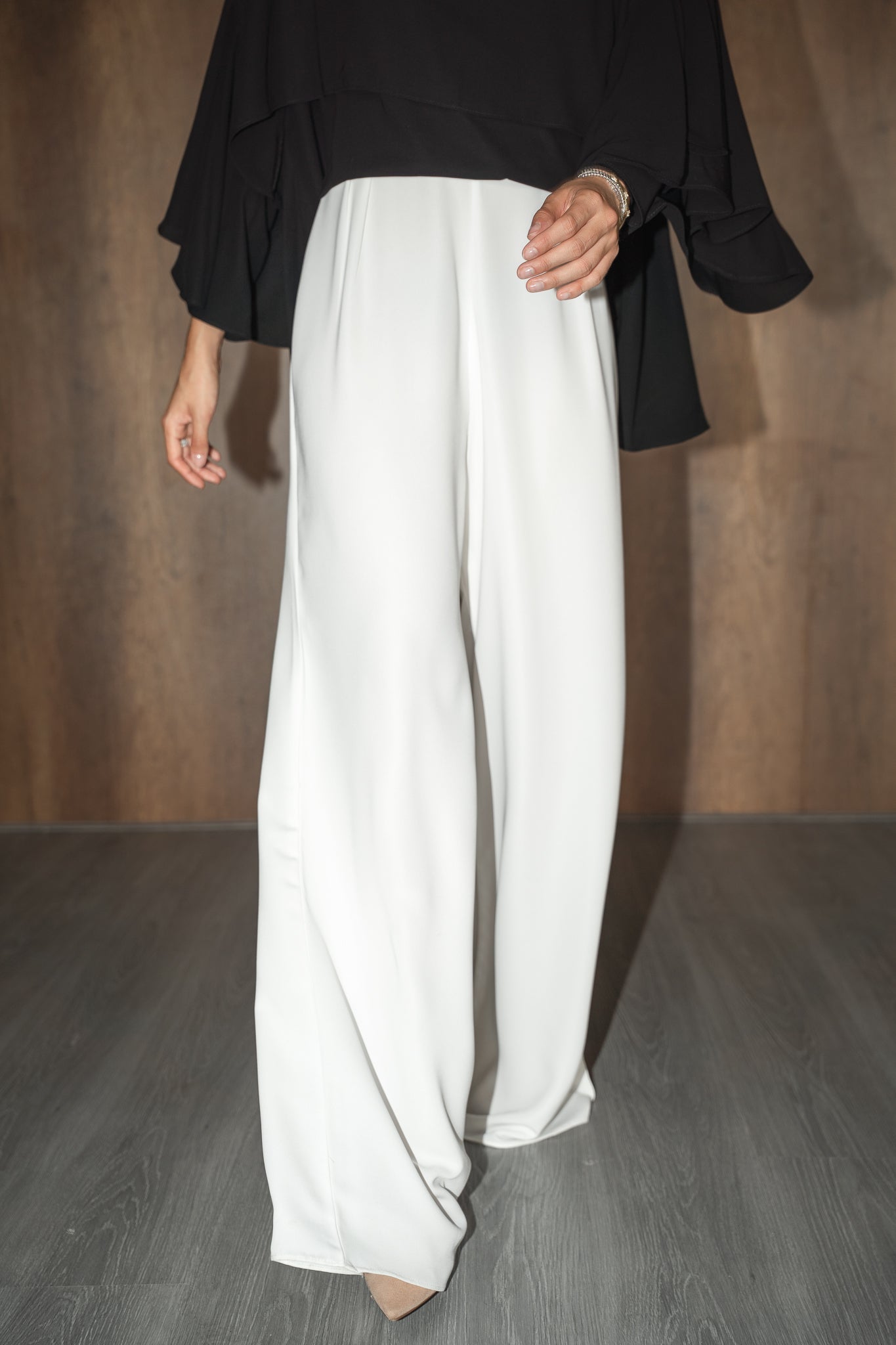 White Formal Pants