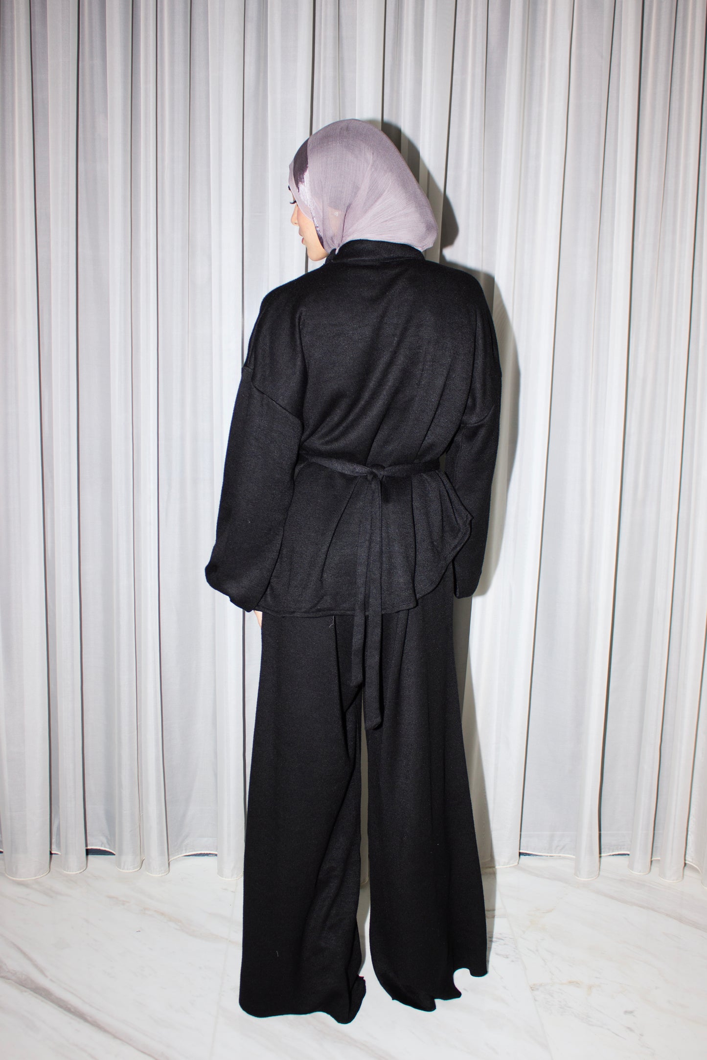 Bandeau Shawl 3-piece Soft Winter Set