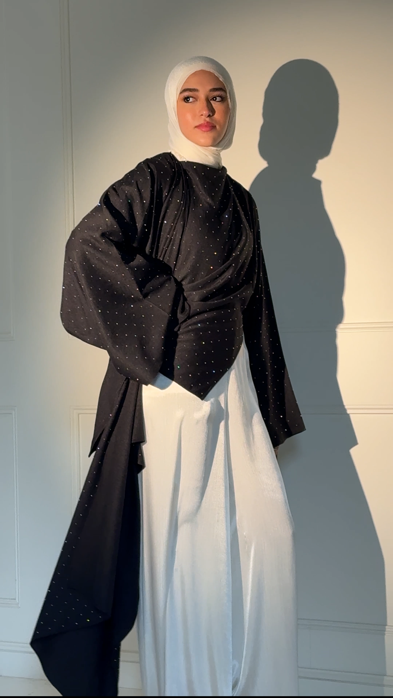 Head Turner top in Black x Bling Limited Edition