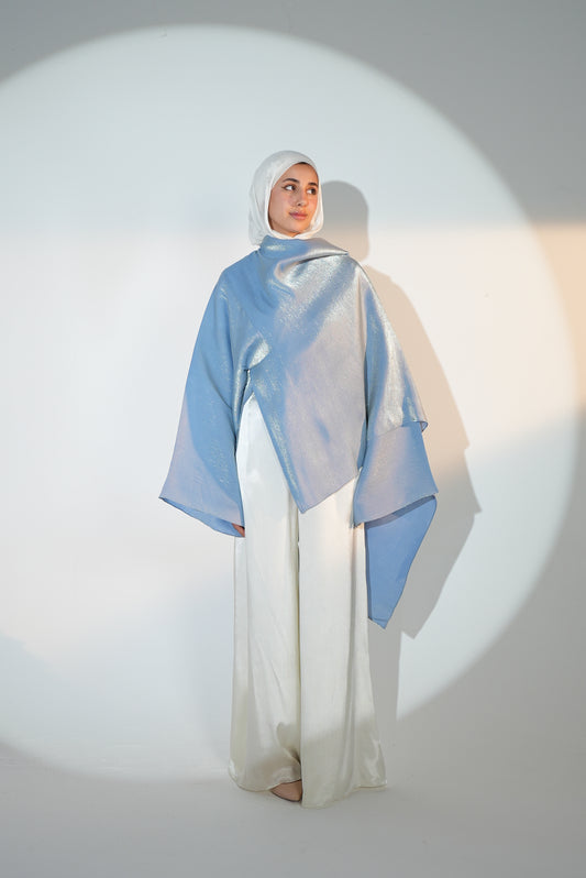 Head Turner top in Sky Blue Limited Edition