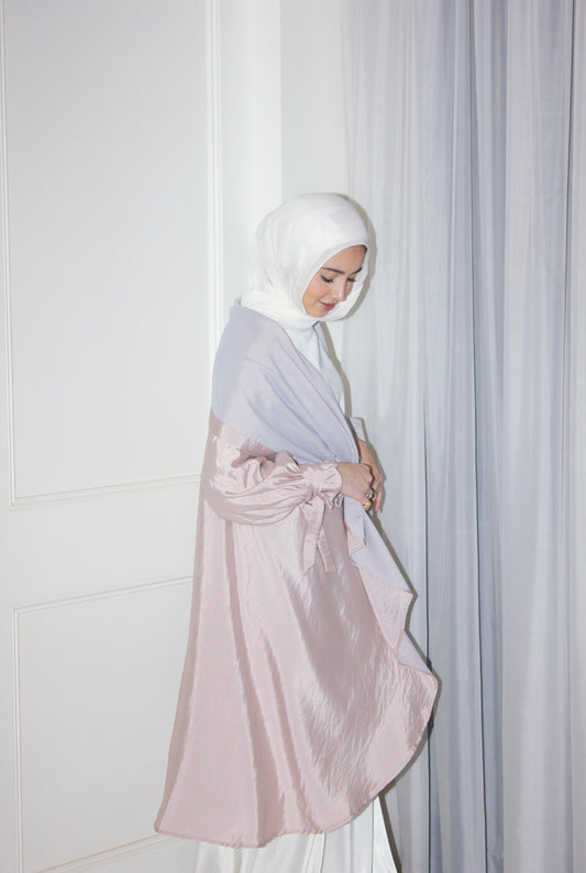 Marlyn Round Trench in PinkxBabyBlue Limited Edition
