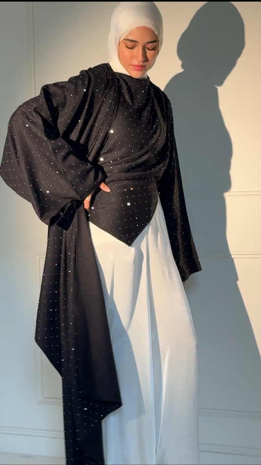 Head Turner top in Black x Bling Limited Edition