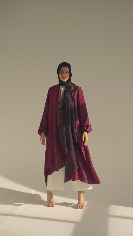 Shimmer EMILIA Kaftan in Berry